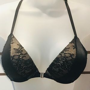 Victoria’s Secret Black Very Sexy Plunge Bra 36B